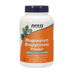 Бисглицинат магния порошок Now Foods Magnesium Bisglycinate Powder 227 г без вкуса
