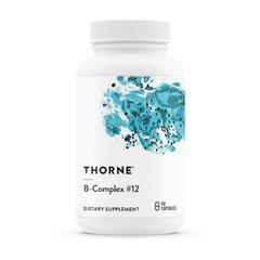 Комплекс витаминов группы Б Thorne Research B-Complex №12 (60 caps)