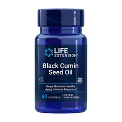 Масло черного тмина Life Extension Black Cumin Seed Oil для иммунитета (60 softgels)