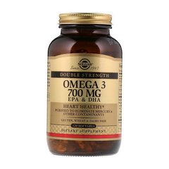 Жирные кислоты Омега 3 Солгар / Solgar Omega 3 700 mg EPA & DHA 120 капсул