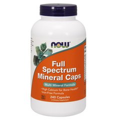 Минеральный комплекс Now Foods Full Spectrum Minerals Caps 240 caps