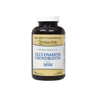 Glucosamine & Chondroitin with MSM (90 softgels) Puritan's Pride