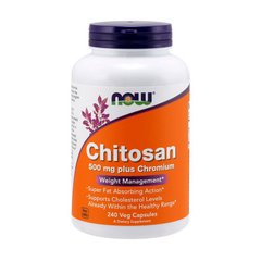 Chitosan 500 mg plus Chromium (240 veg caps) NOW