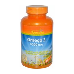Рыбий жир Омега 3 Томпсон / Thompson Omega 3 1000 mg (100 sgels)