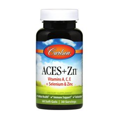 Комплекс витаминов и минералов Carlson Labs ACES + Zn (60 soft gels)