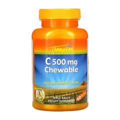 Вітамін Ц жувальний Томпсон / Thompson C 500 mg Chewable (60 chewables)
