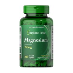 Магний (оксид магния) Puritan's Pride Magnesium 250 mg (200 caplets)