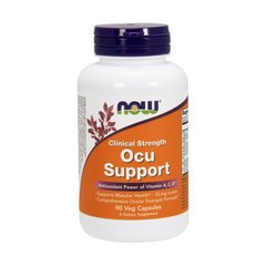 Поддержка и защита глаз Now Foods Ocu Support Clinical Strength (90 veg caps)