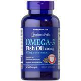 Puritan's Pride Omega-3 Fish Oil 1000 mg (250 softgels)