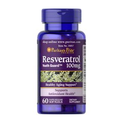 Ресвератрол Пуританс Прайд / Puritan's Pride Resveratrol 100 mg (60 softgels)
