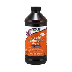 Жидкая гиалуроновая кислота Нау Фудс / Now Foods Liquid Hyaluronic Acid (473 ml)