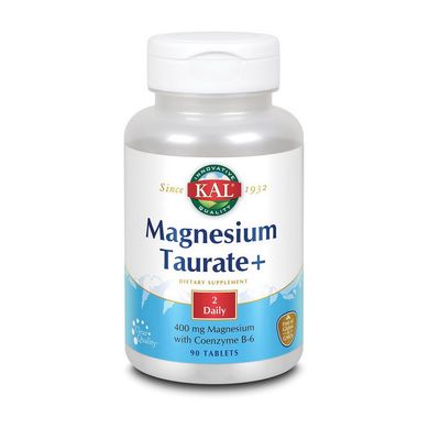 Таурат магния KAL Magnesium Taurate + (90 tab)