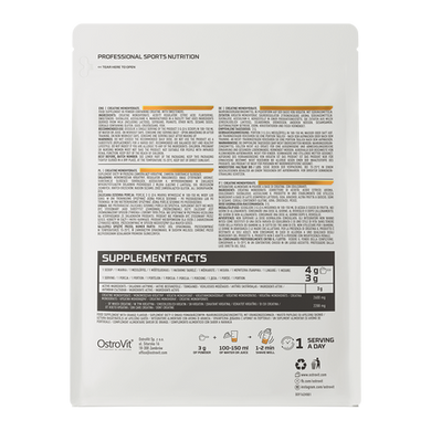 OstroVit Creatine Monohydrate (300 g) orange