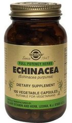 Екстракт Ехінацеї пурпурової Solgar Echinacea 100 veg caps