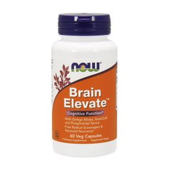 Витамины для мозга Брейн Элевейт Now Foods Brain Elevate (60 caps)