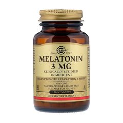 Мелатонин для сна Solgar Melatonin 3 mg 120 nuggets