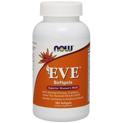 Женские мультивитамины Ева Now Foods EVE Women's Multiple Vitamin (180 softgels)