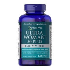 Ultra Woman 50 Plus Daily Multi Timed Release (120 caplets) Puritan's Pride