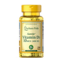 Vitamin D3 400 IU (250 tab) Puritan's Pride
