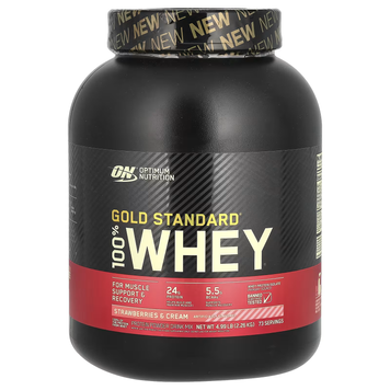 Optimum Nutrition 100% Whey Gold Standard 2,3 кг strawberry & cream