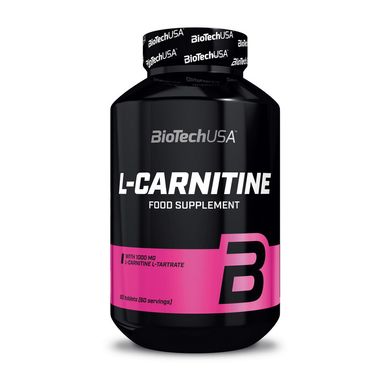 Жіросжігателя Л-Карнітин BioTech L-Carnitine 1000 mg (60 tabs)