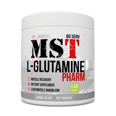 Аминокислота Л-глютамин Фарм порошок МСТ / MST L-Glutamine Pharm 5000 мг 300 g, unflavored / без вкуса