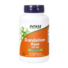 Органический корень одуванчика лекарственного Нау Фудс / Now Foods Dandelion Root 500 mg (100 veg caps)