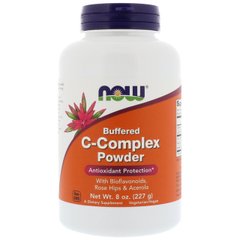 Витамин Ц комплекс (буферизованный порошок) Нау Фудс / Now Foods C-Complex Powder Buffered 227 g, unflavored /