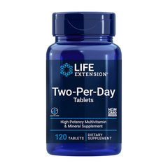 Мультивітамінний комплекс Life Extension Two-Per-Day Tablets (120 tab)
