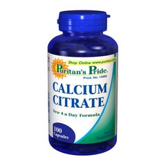 Calcium Citrate (100 capsules) Puritan's Pride