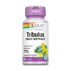 Трибулус Соларай / Solaray Tribulus Fruit Extract 450 mg (60 veg caps)
