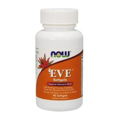 Женские мультивитамины Ева Now Foods EVE Women's Multiple Vitamin (90 softgels)