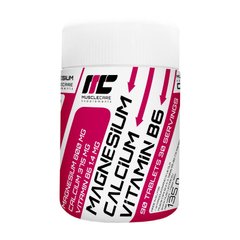 Магний Кальций Витамин Б6 Muscle Care Magnesium Calcium Vitamin B6 (90 tab)