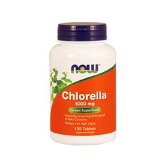 Хлорелла для укрепление иммунитета Now Foods Chlorella 1000 mg (120 tab)