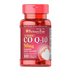Q-SORB Co Q-10 50 mg (100 softgels) Puritan's Pride