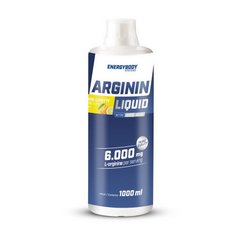 Предтренировочник рідкий аргінін Energy Body Arginin Liquid (1 L) orange-lime