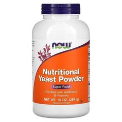 Харчові дріжджі в порошку Нау Фудс / Now Foods Nutritional Yeast Powder (284 g)