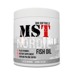 Северный рыбий жир MST Nordic Fish Oil 360 softgels без вкуса