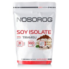 Протеїн соєвий ізолят Nosorog Nutrition Soy Isolate Protein 1 kg тірамісу