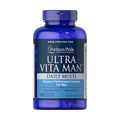 Ultra Vita Man Time Release (180 caplets) Puritan's Pride