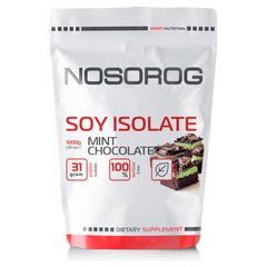 Протеин соевый изолят Nosorog Nutrition Soy Isolate Protein 1 kg шоколад мята