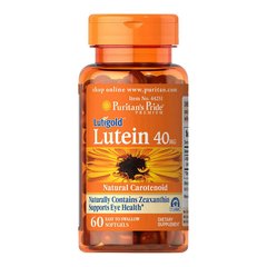 Lutein 40 mg (60 softgels) Puritan's Pride