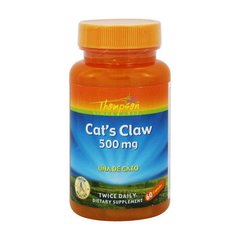Екстракт кори котячого кігтя Томпсон / Thompson cat's Claw 500 mg (60 caps)