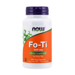 Экстракт горца многоцветкового (корень) Нау Фудс / Now Foods Fo-Ti 560 mg (100 veg caps)