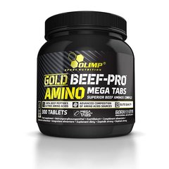 Аминокислоты Gold BEEF-PRO Amino (300 tabs) OLIMP