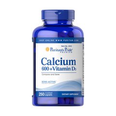 Calcium 600+ Vitamin D3 (250 caplets) Puritan's Pride