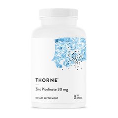 Пиколинат цинку хелатної форми Thorne Research Zinc Picolinate 30 mg (caps 180)
