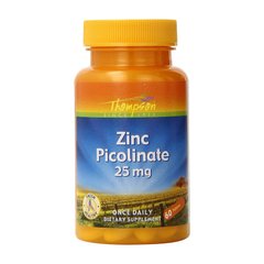 Цинк (пиколинат цинка) Томпсон / Thompson Zinc Picolinate (60 tabs)