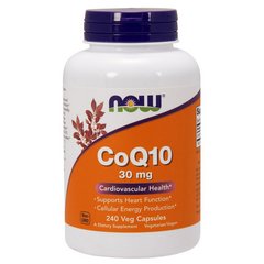 CoQ10 30 mg (240 veg caps) NOW