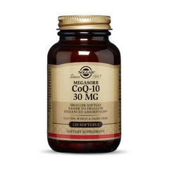 Коэнзим Q10 Solgar MegaSorb CoQ-10 30 mg (120 sgels)